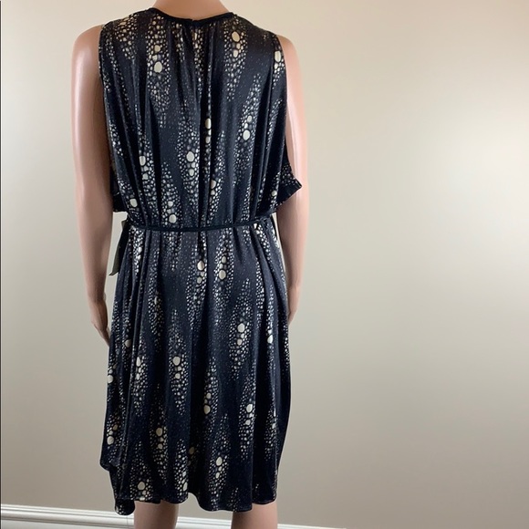 Ulla Johnson Abstract Print Slinky Belted Dress - Picture 5 of 7